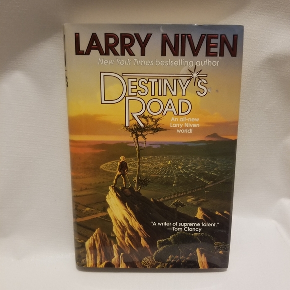 TOR Other - VGUC 1st Edition, Larry Niven's scifi bk, Destiny's Road